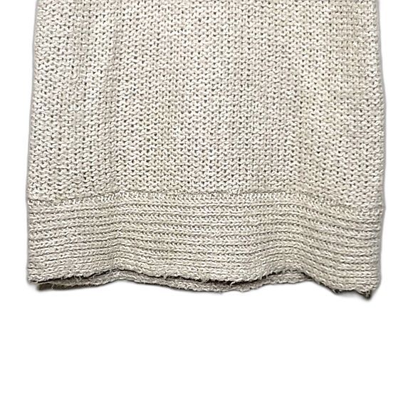 KENSIE PRETTY Turtleneck Cowlneck Short Sleeve Loose Knit Sweater size S - Picture 3 of 10